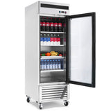 Kühlschrank Edelstahl MC1 - 69cm breit