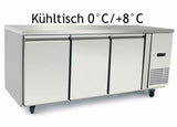 Kühltisch mit 3 Türen - 180cm breit